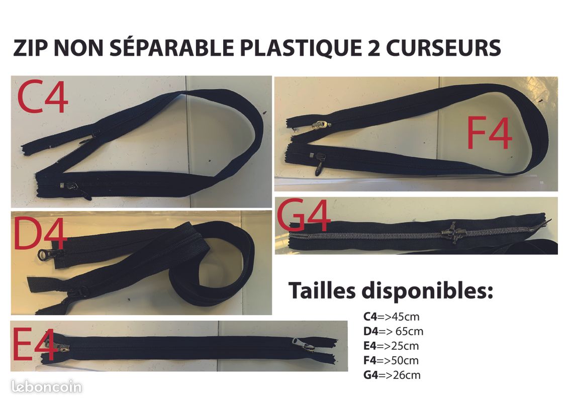 Destockage ZIP/fermeture à glissière (image 7)
