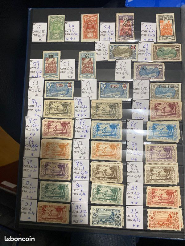 Timbres pour collectionneur Niue oblitérés timbres d'Océanie