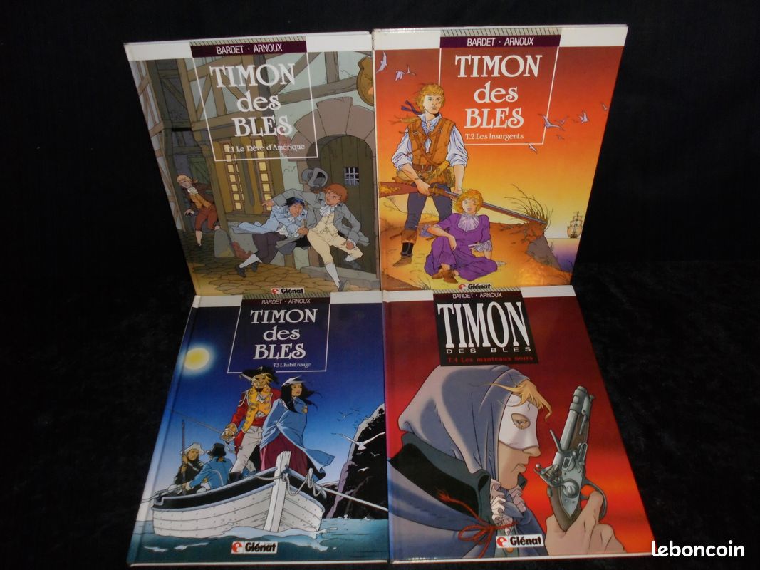BD Bardet / Arnoux : Timon des blés 1 à 4 EO Glénat (image 1)