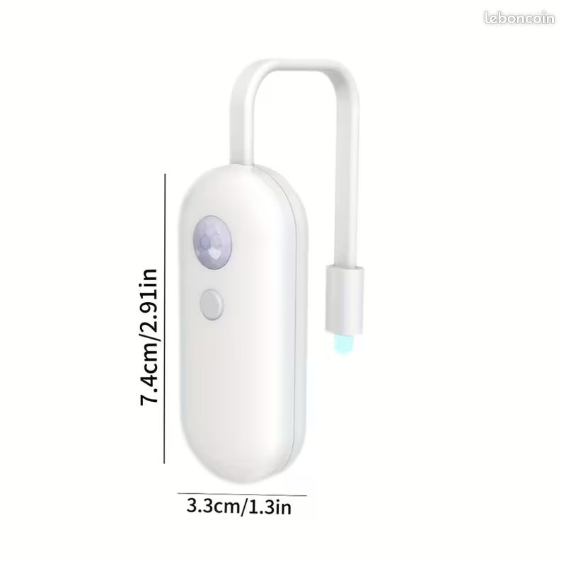 Veilleuse LED OEMG 40 cm avec détecteur de mouvement et recharge USB
