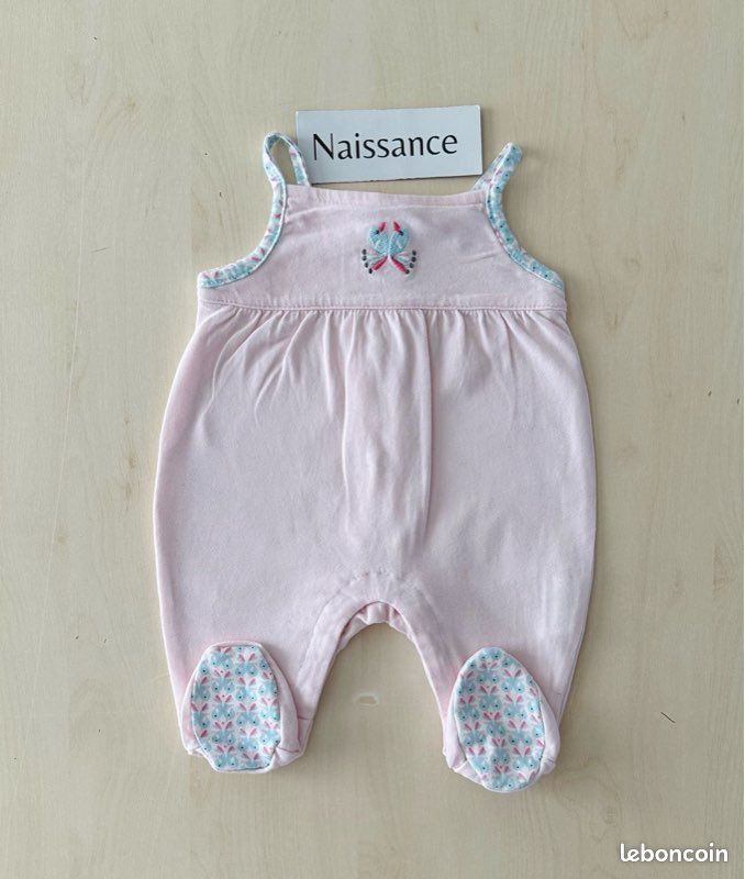 Salopette bébé fille naissance obaibi Vêtements bébé