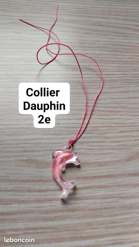 Collier enfant dauphin (image 1)