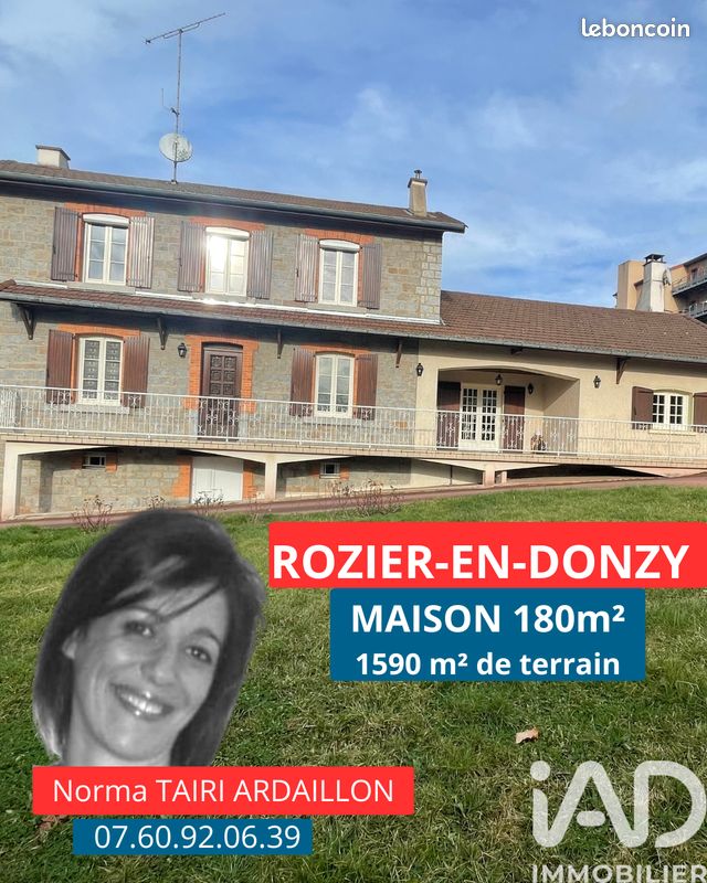 Maison 7 pièces 180 m² · à Rozier-en-Donzy · 180 m² · 279 000 €