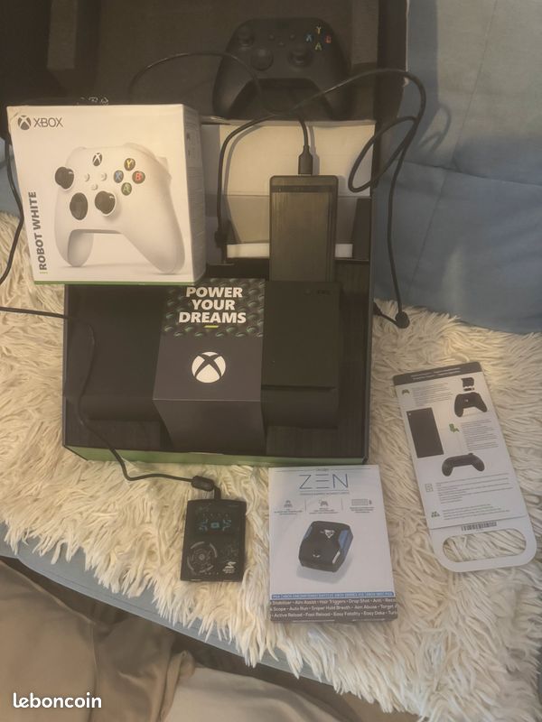 Xbox séries x plus Crons zen plus Hama plus disque dur externe 512 (image 1)