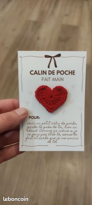 EHOTER Petit câlin de poche en résine Miss You - Jeton de poche portable - Mini câlin de poche positif - Cadeau pour anniversaire, mariage, Noël, fête des mères, Saint-Valentin (bleu