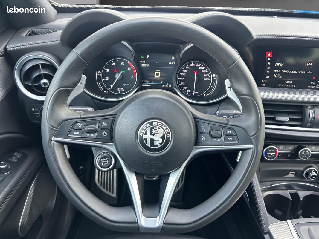 ALFA ROMEO STELVIO 2.0T 280 TURISMO Q4 AT 280Ch Garantie 12 mois 99700 kms (image 10)