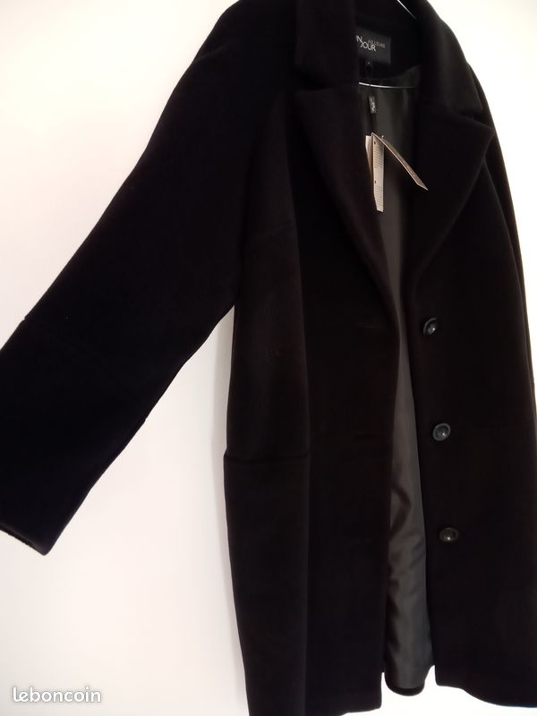 Manteau femme long en laine taille xl un jour ailleurs (image 5)