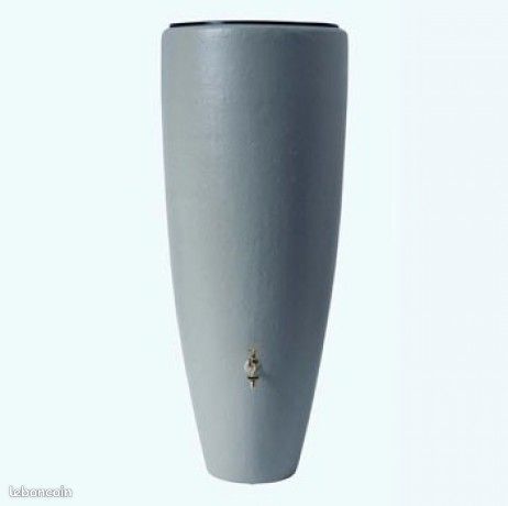 Kit récupérateur d'eau 2 en 1 gris 300 L (image 1)
