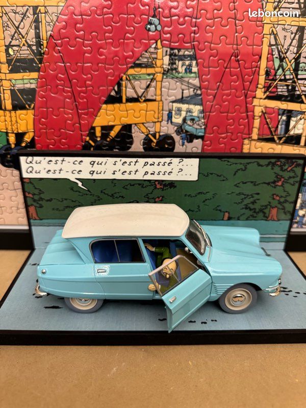 Lot de voiture Tintin (collection Hachette) - Collection