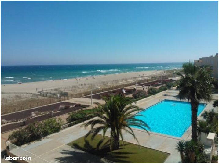 ACCES DIRECT A LA PLAGE Studio à Barcarès dans résidence avec piscine (image 1)