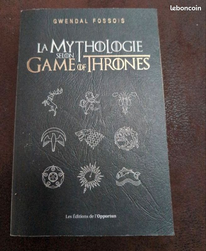 Superbe Lot GOT : 6 BD📚 game of thrones + 📙livre d'Énigmes +📓 mythologie GOT -50% port et garantie Leboncoin incluse (image 7)