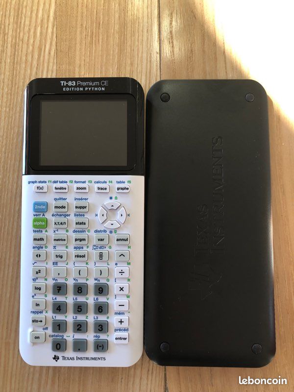 Calculatrice graphique TEXAS INSTRUMENTS TI-83 Premium CE PYTHON Calculatrice graphique TEXAS INSTRUMENTS TI-83 Premium CE PYTHON