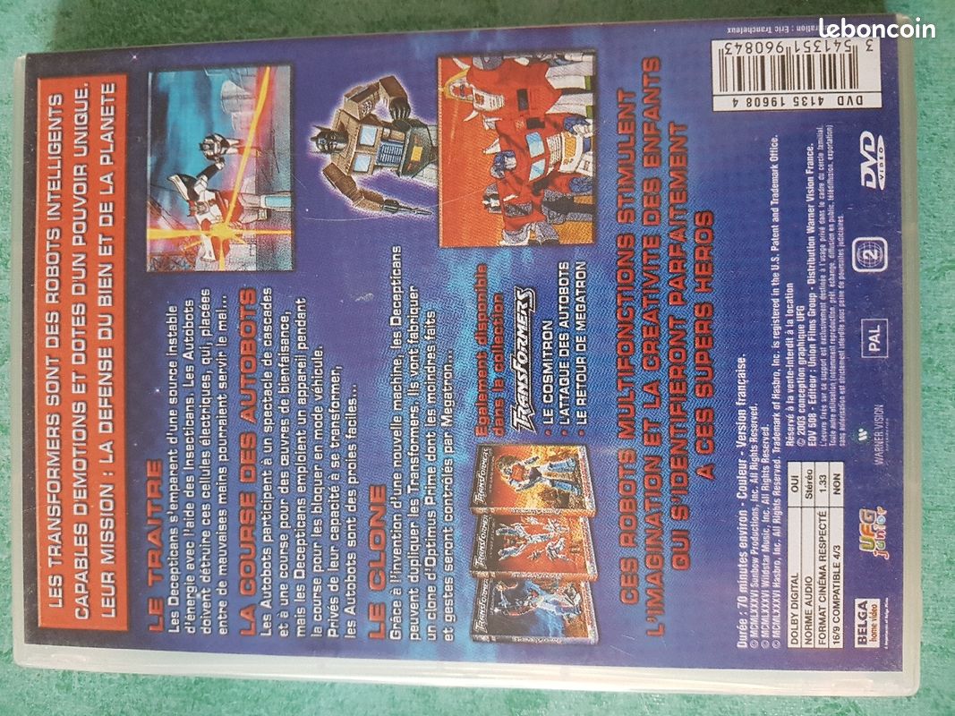 Transformers - La course des autobots - dvd (image 2)