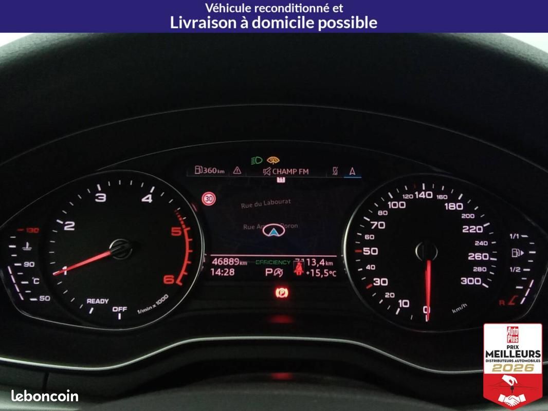 Audi A4 Avant 30 TDI 136 S tronic 7 Design +GPS +Caméra (image 12)
