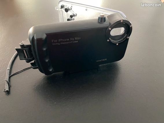 Caisson étanche transparent pour prises de vues sous-marines - étanche jusqu'à 40 mètres - iphone x (image 2)