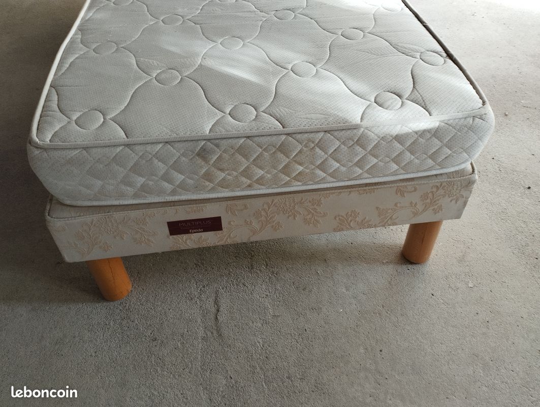 Sommier et matelas 1 personne (image 5)