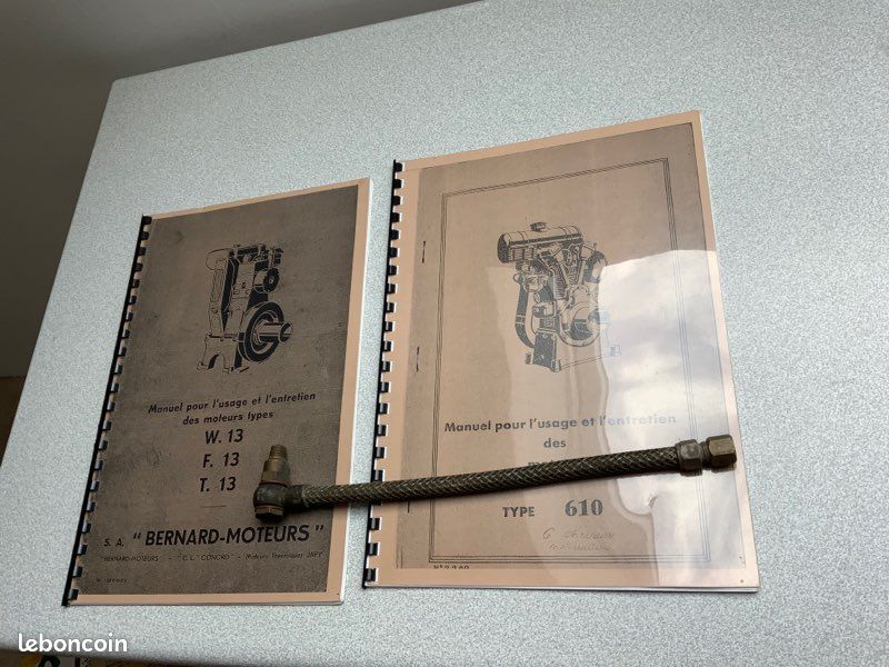 Pièces et manuels pour moteurs Bernard (image 2)