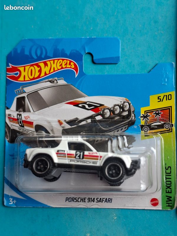 Lot x 6 Porsche safari Hot Wheels rallye rally (image 4)
