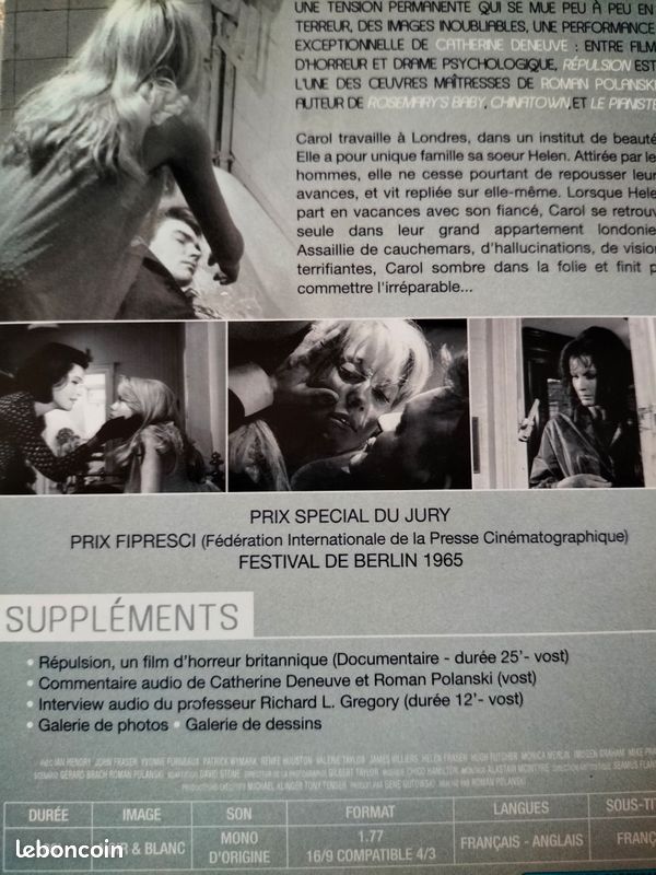 Repulsion DVD - Roman Polanski (image 2)