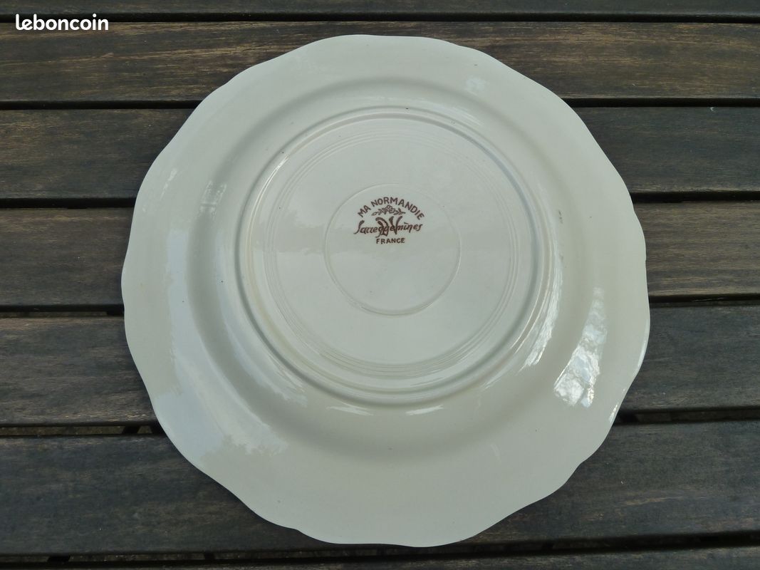 Assiettes décoratives "Ma Normandie" Sarreguemines NEUF [à offrir] (image 5)