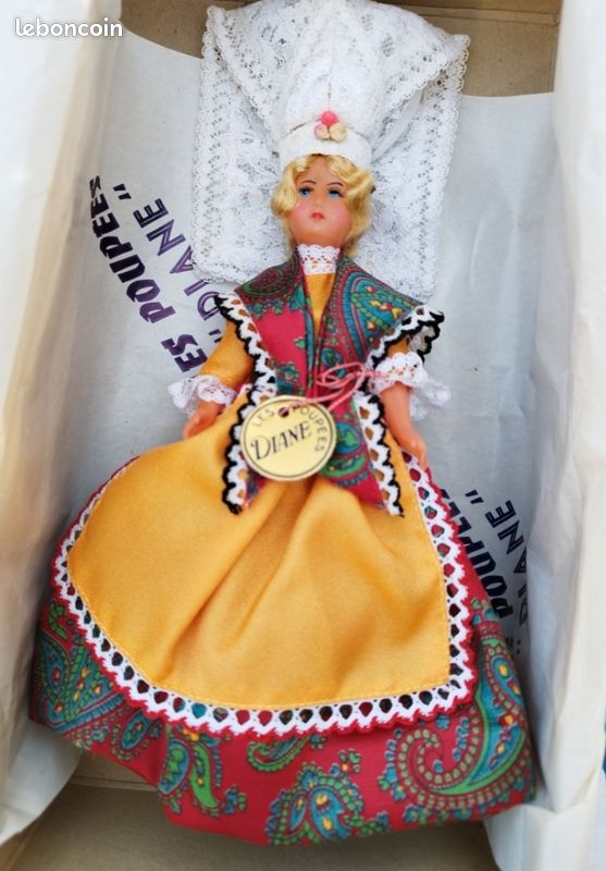 Poupée Corolle Diane 1989 - Taille 50/52 - En Boîte - Collection