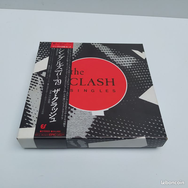 Punk coffret japonais de 1979 The Clash Single 77-79 - CD - Musique