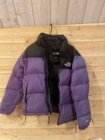 Doudoune Capuche Doudoune The North Face Violette Femme Doudoune