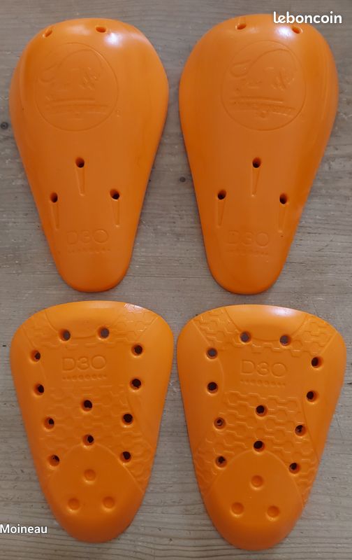 Furygan - Protections genoux D3O Orange