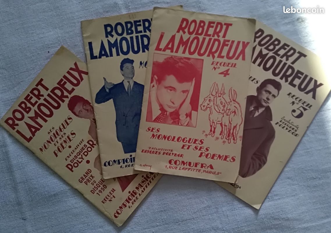 4 Monologues et poèmes Robert Lamoureux (image 1)