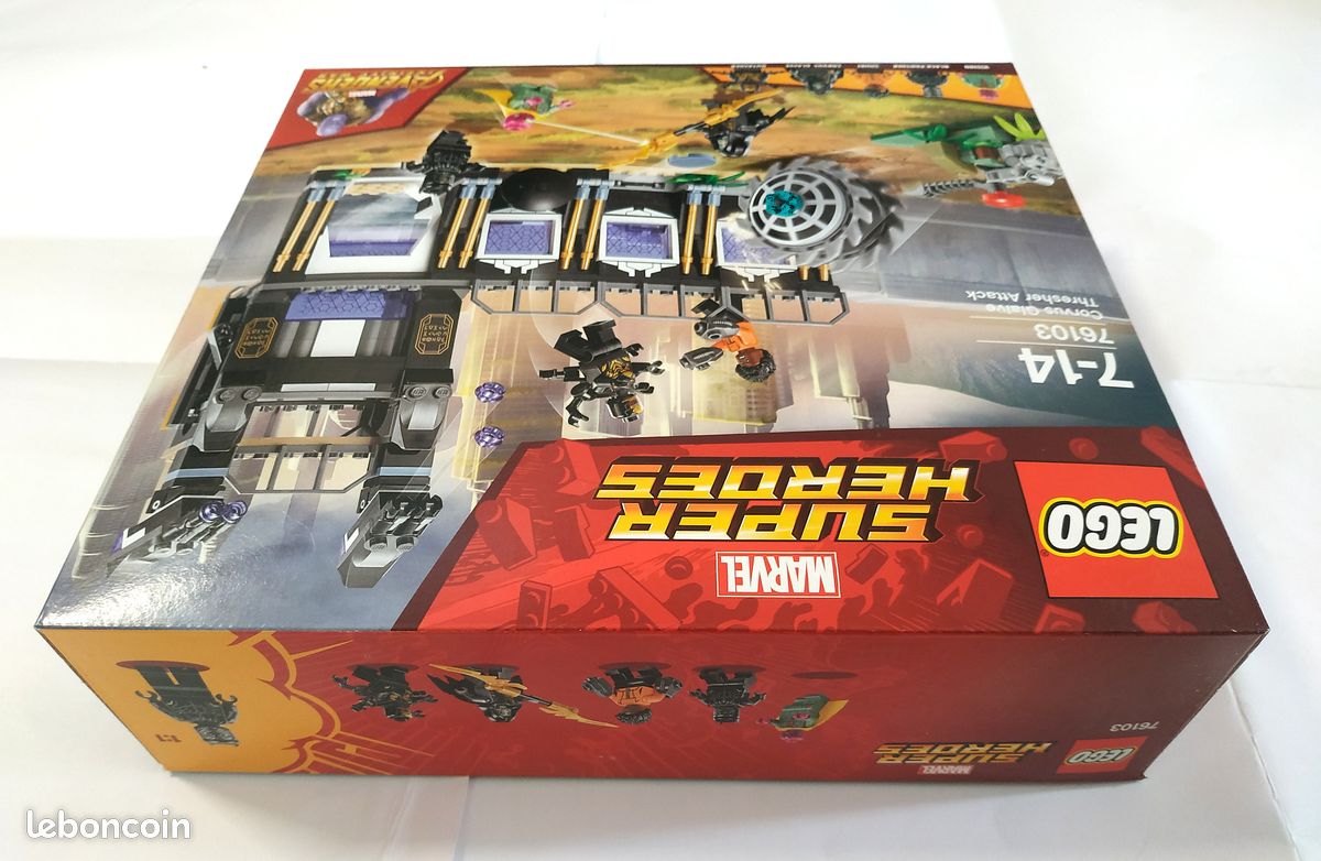 LEGO 76103 Marvel Super Heroes : Corvus Glaive Thresher Attack NEUF (boîte scellée) (image 4)