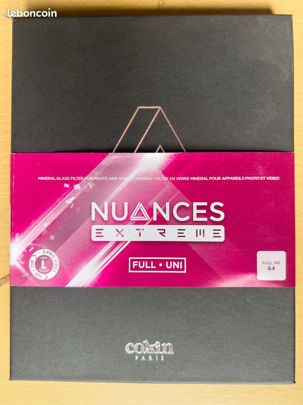 Filtre ND64 - Cokin - Nuances Extreme (image 1)