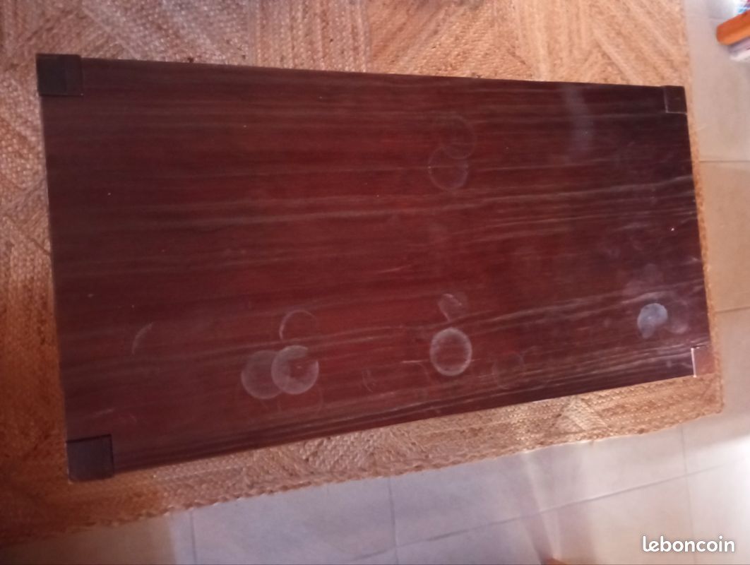 Table basse en bois massif (image 4)