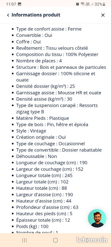 Canapé (image 4)