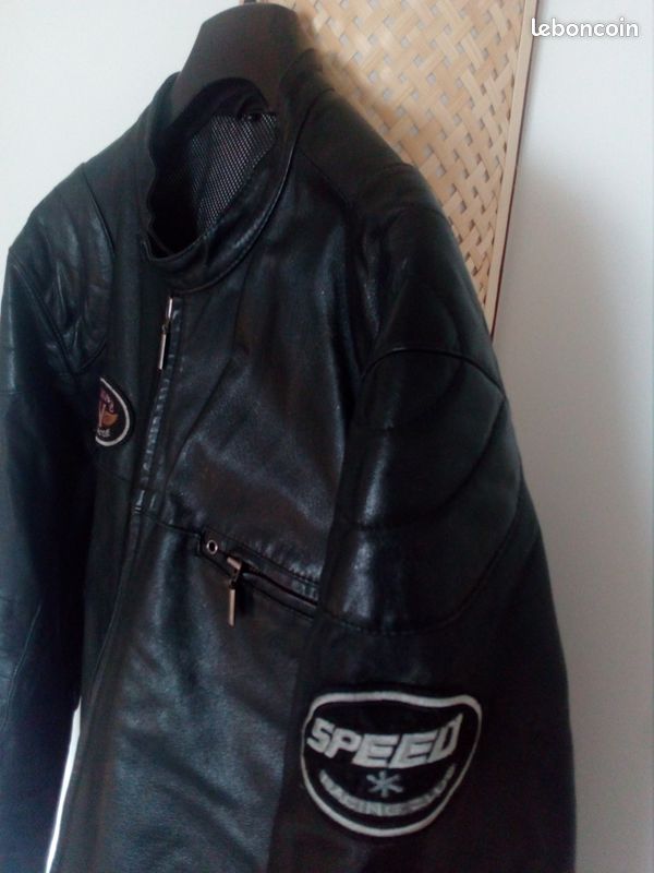 2 Blousons cuir homme (image 1)