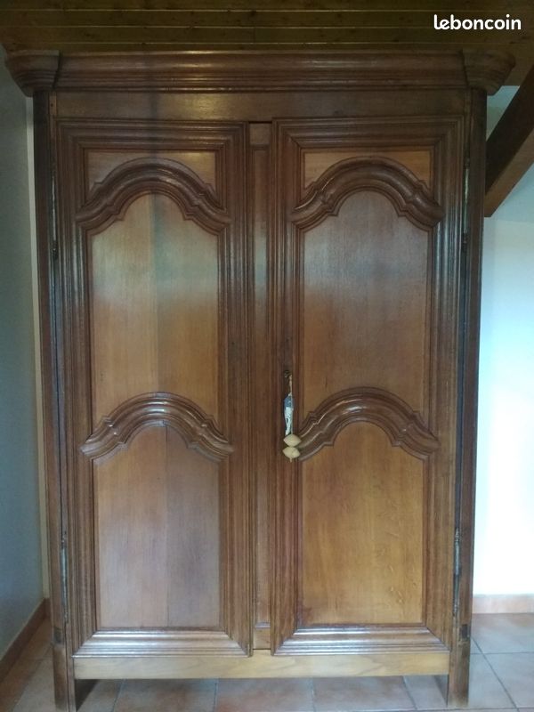 Grande Armoire ancienne en chêne massif (image 2)