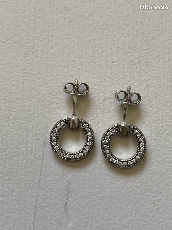 PANDORA_Parure sautoir, pendentif et boucles d’oreilles (image 3)