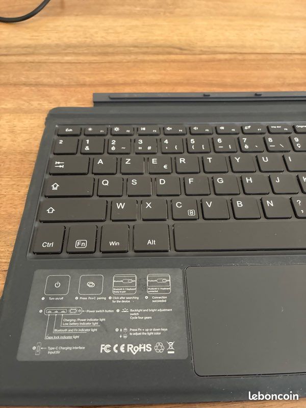 Clavier Type Cover pour Microsoft Surface Pro 4 (image 3)