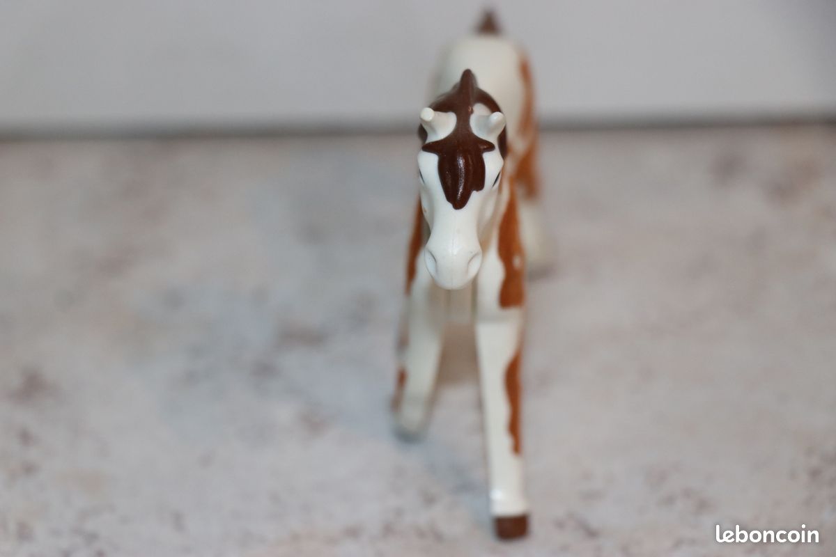 Playmobil cheval tâches velours (image 7)