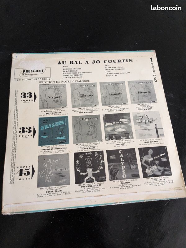 Vynile au bal a jo Courtin (image 2)