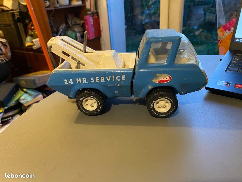GRAND Camion de Dépannage JOUSTRA (Tôle) – Format XL Vintage - Collection