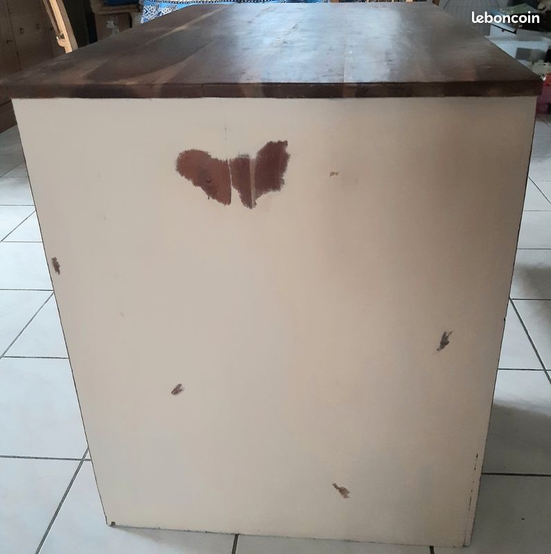 Bureau en bois massif recyclé Maison du monde (image 8)