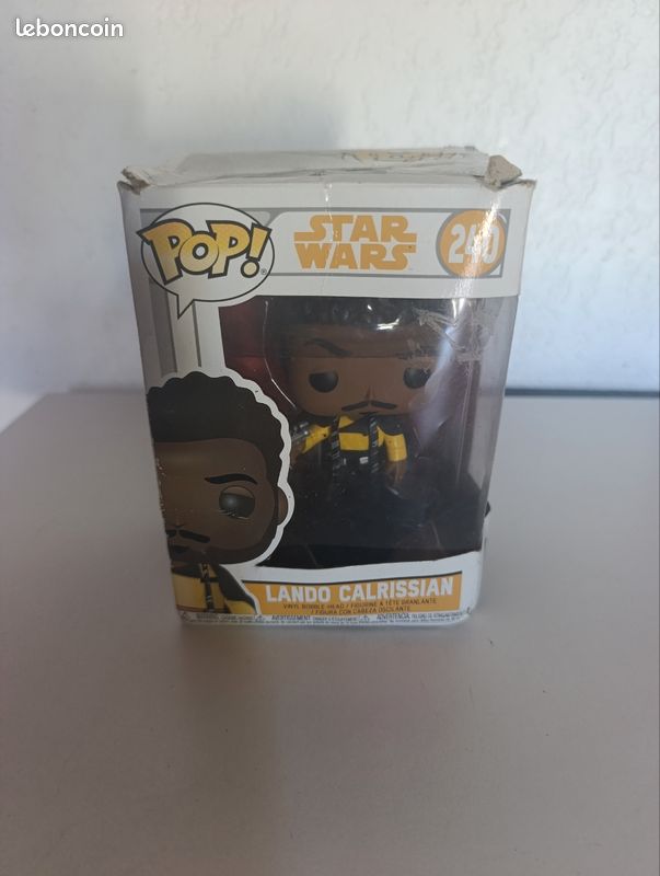 Figurine Funko POP Star Wars #240 — Lando Calrissian (Solo: A Star Wars Story) (image 1)