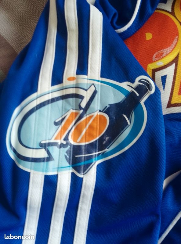 Maillot Collector Adidas Coupe De France – Manches Longues, Taille L – état Moyen