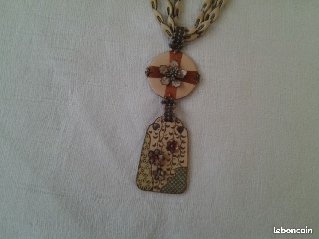 Sublime collier SATELLITE à gros plastron Neuf (image 2)
