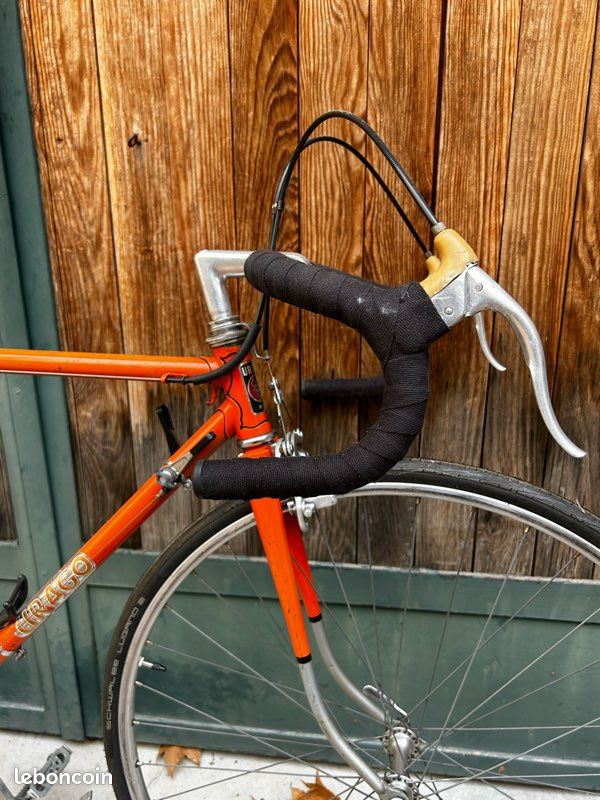 ancien grand cadre de Vélo Urago nice 1960 Campagnolo taille 62 cm