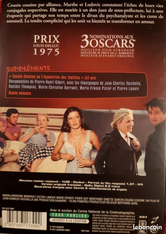 DVD Cousins Cousines (image 2)