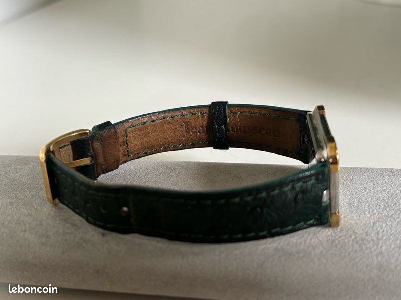 Montre Hermès Femme - Modèle Croisière - Boîtier & Bracelet Plaqué Or - Occasion