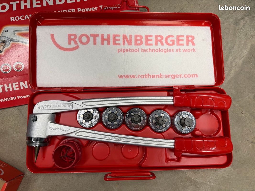 Pince à emboiture ROTHENBERGER état neuf (image 1)
