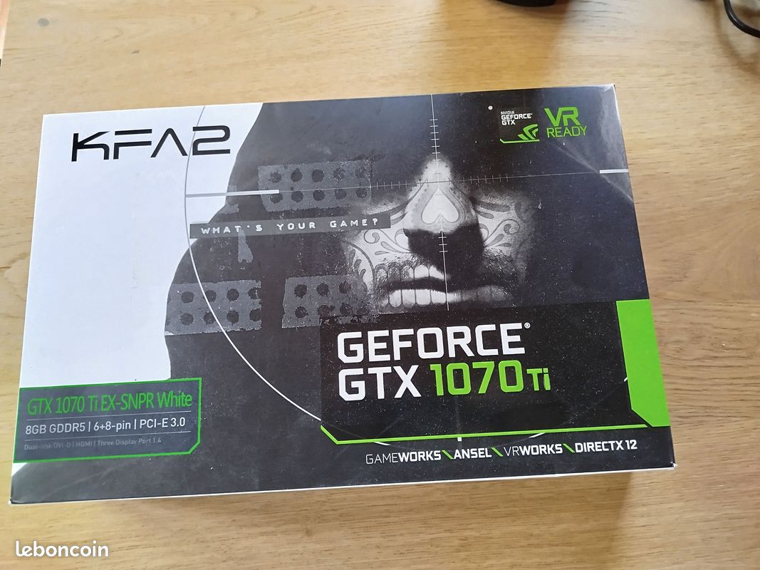 Nvidia gtx 1070 ti kfa2 go Accessoires informatique