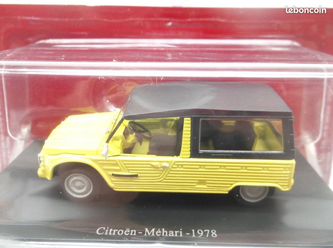 Miniature CITROËN MEHARI 1978 Jaune 1:43 Universal Hobbies - Occasion